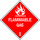 2.1 - Flammable Gas symbol