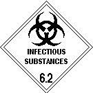 6.2 - Infectious Substances symbol