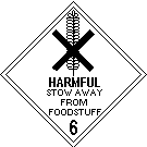 6.1 - Poisonous Materials symbol