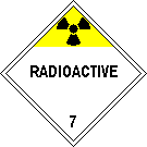 7 - Radioactive Materials symbol