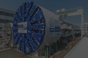 Photo of Chessie, the boring machine